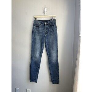 Lucky Brand High-Rise Skinny Bridgette Women's  10/ 30 Ankle Stretch Denim Jeans